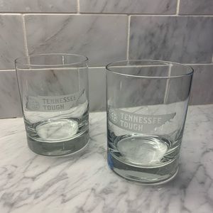 Tennessee Titans etched glasses